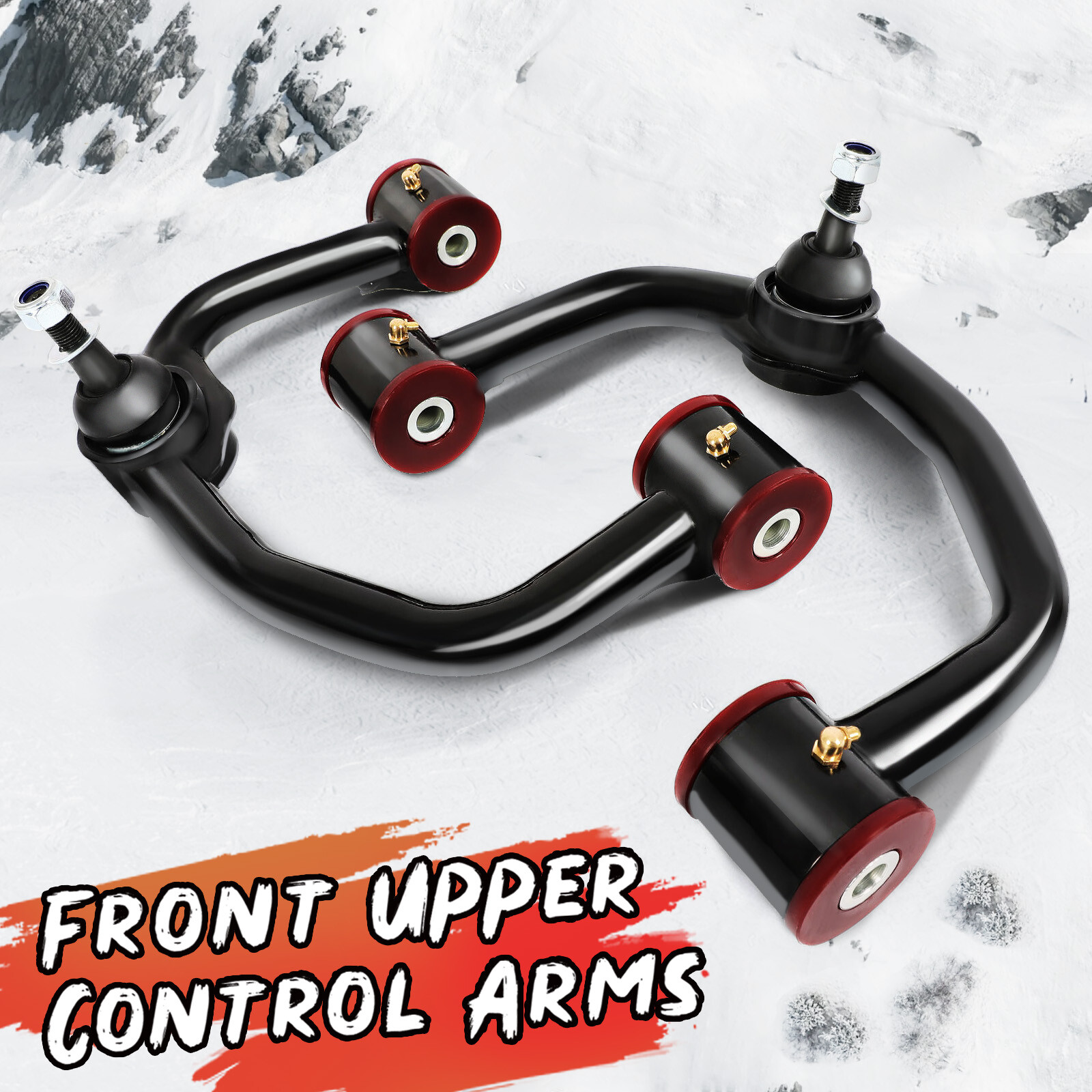 For F150 Front Upper Control Arms For 0-4" Lift For 2004-2020 Ford F-150 LH+RH
