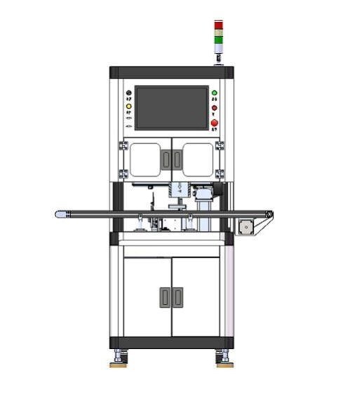 High-Speed Vision Labeler | ±0.1mm Accuracy | CCD Camera Visual Labeling Machine