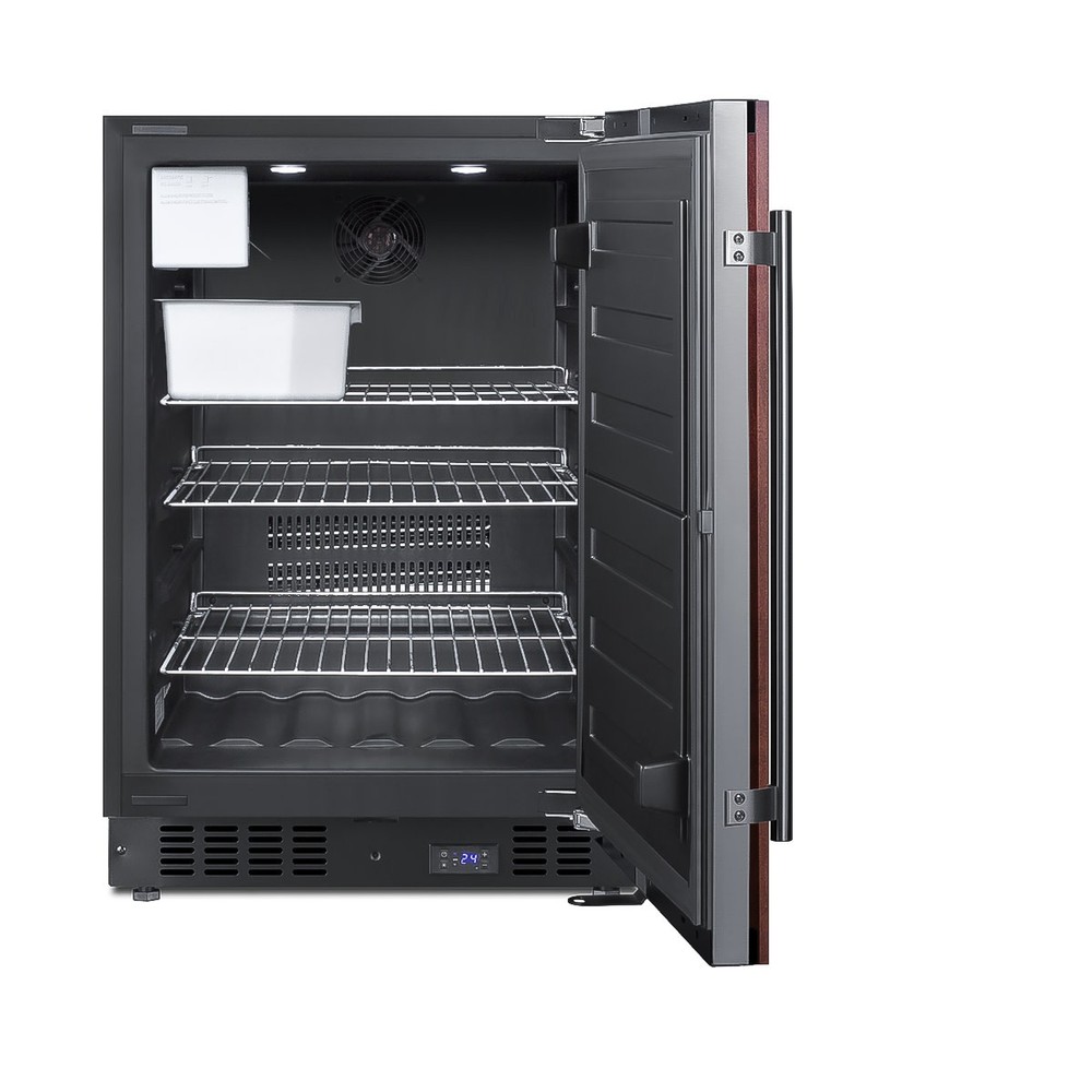 Summit SCFF53BIFIM 24"W 4.72 Cu. Ft. Built-In / - Panel Ready