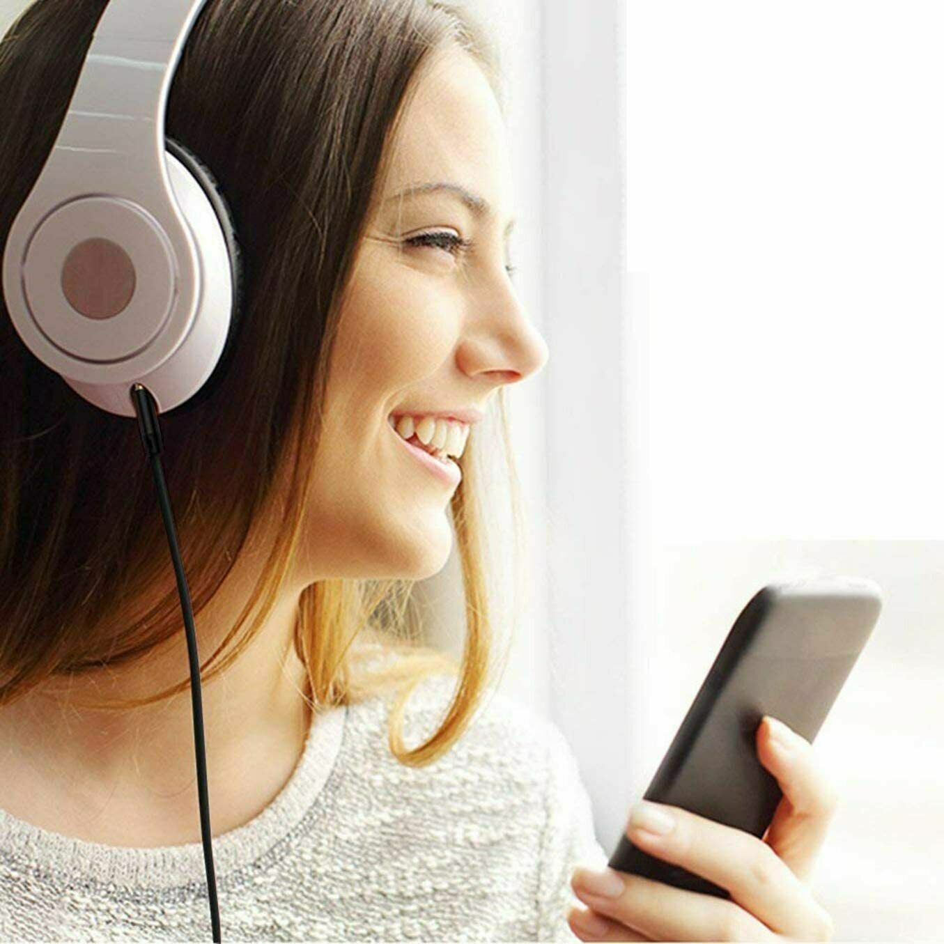 LOT iPhone 7 8 X XR 11 12 13 Pro Max 8 Pin to 3.5mm AUX Audio Car Adapter Cord