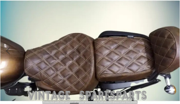 Fit For Royal Enfield Meteor 350 Cushion Seat Cover Fireball, Stellar Supernova