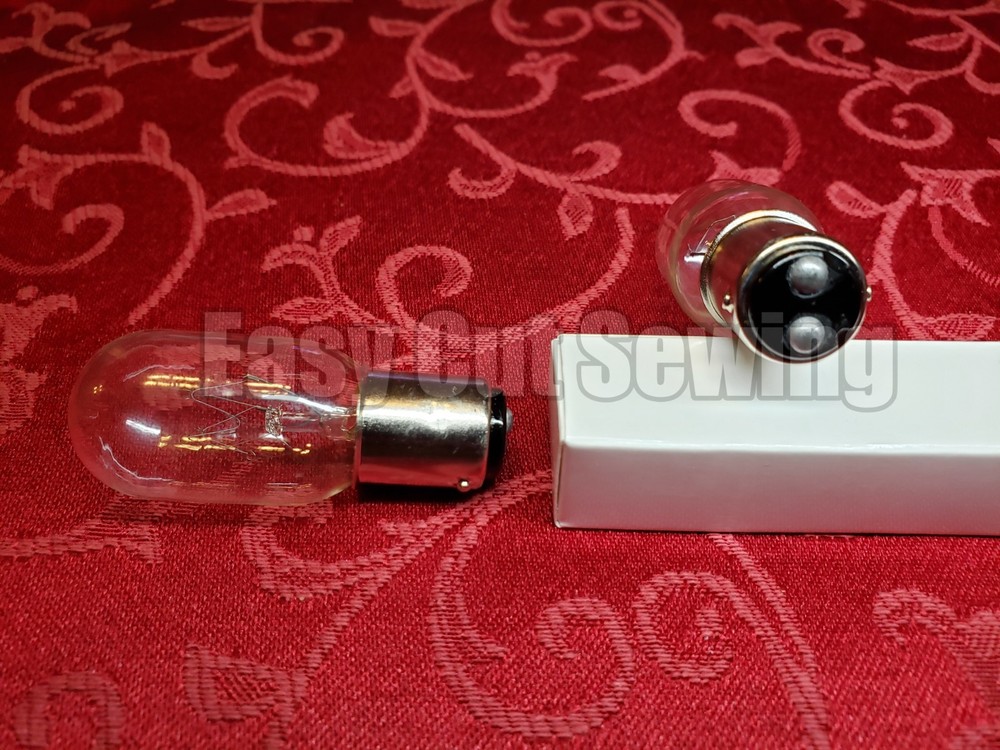 2 Singer 221 Featherweight Push in Light Bulb  Kenmore