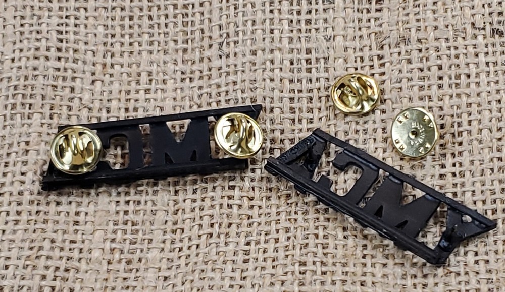 WWI YMCA pins (1 Pair) variation#2