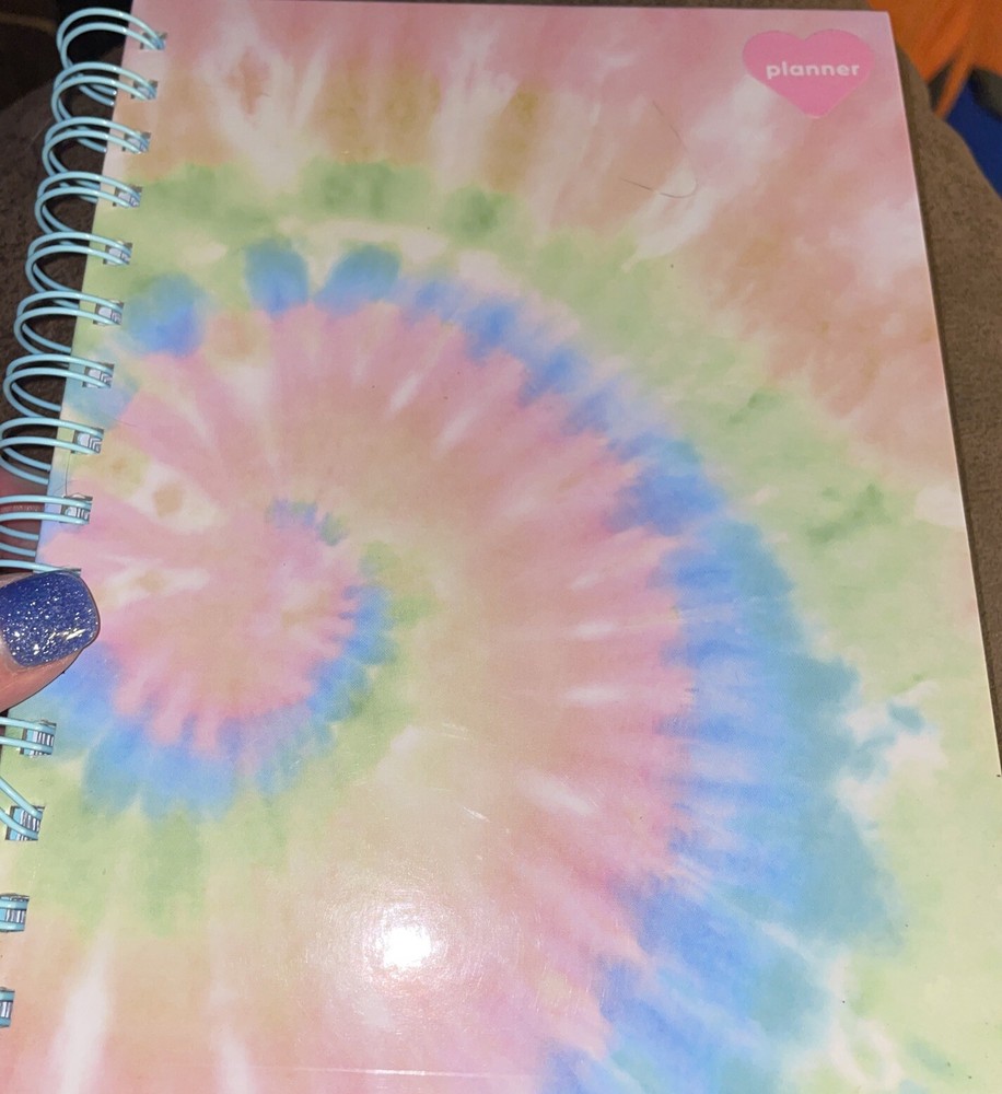 Stoney Clover LN Target Journal Book Planner Spiral Tie Dye Pastel Notebook