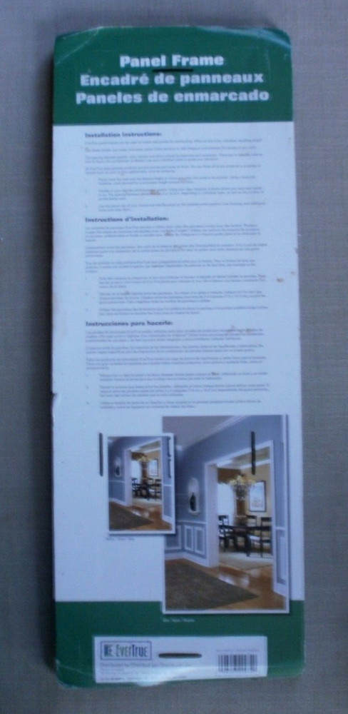EverTrue Panel Frame 7" x 23" Easy To Install #0449444 ~ NEW