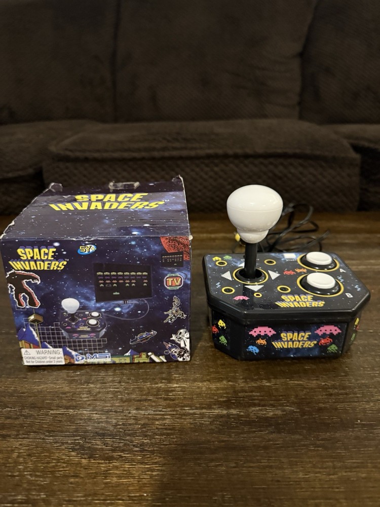 Space Invaders Plug And Play Video Game System  w Original Box