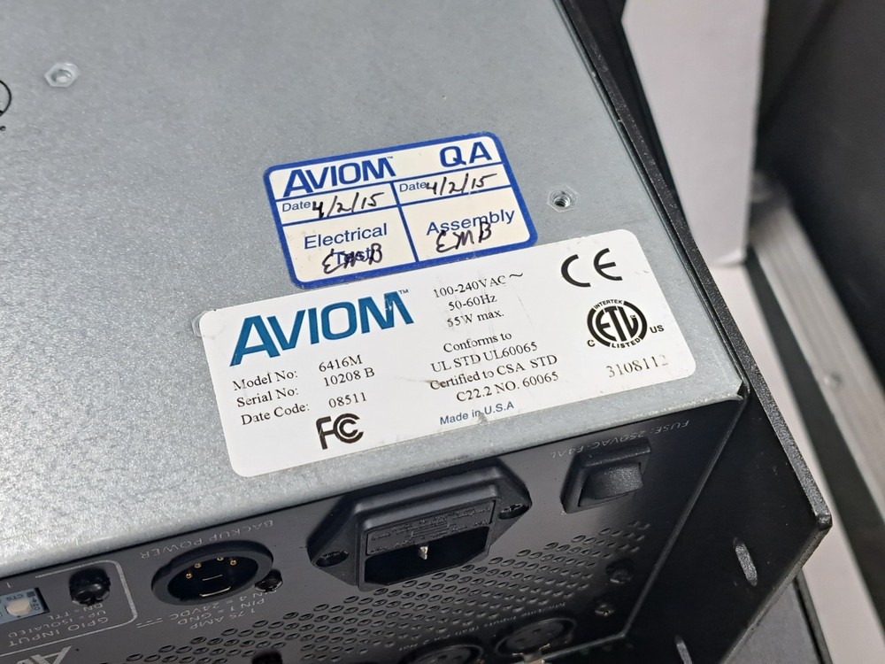 Aviom 6416m 16-Channel Mic Input Module