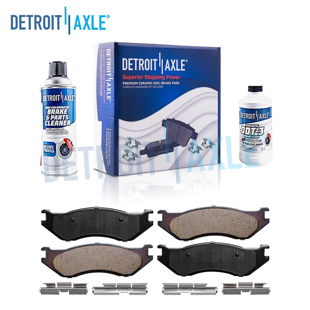 Front Ceramic Brake Pads Kit for Dodge Durango Ram 1500