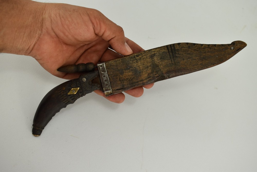 Antique Handmade Dragon Dagger Asian?