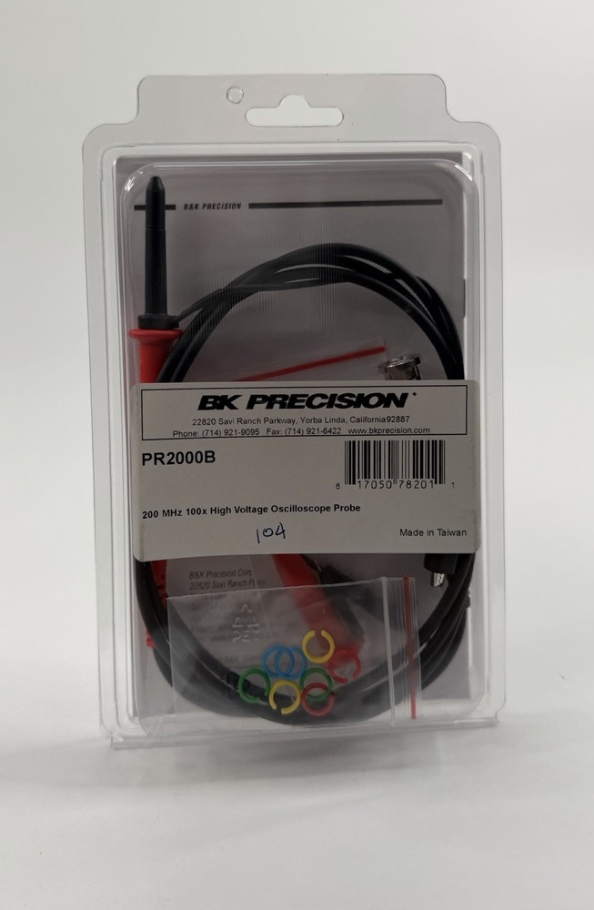 B&K Precision Hv 44A High Voltage Probe Meter