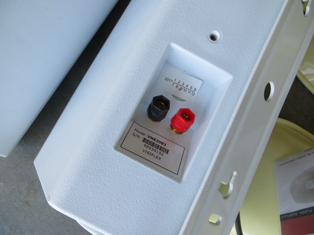 Visiplex Alert System 2 AV CONTROLLERS 4 SPEAKER SYSTEM