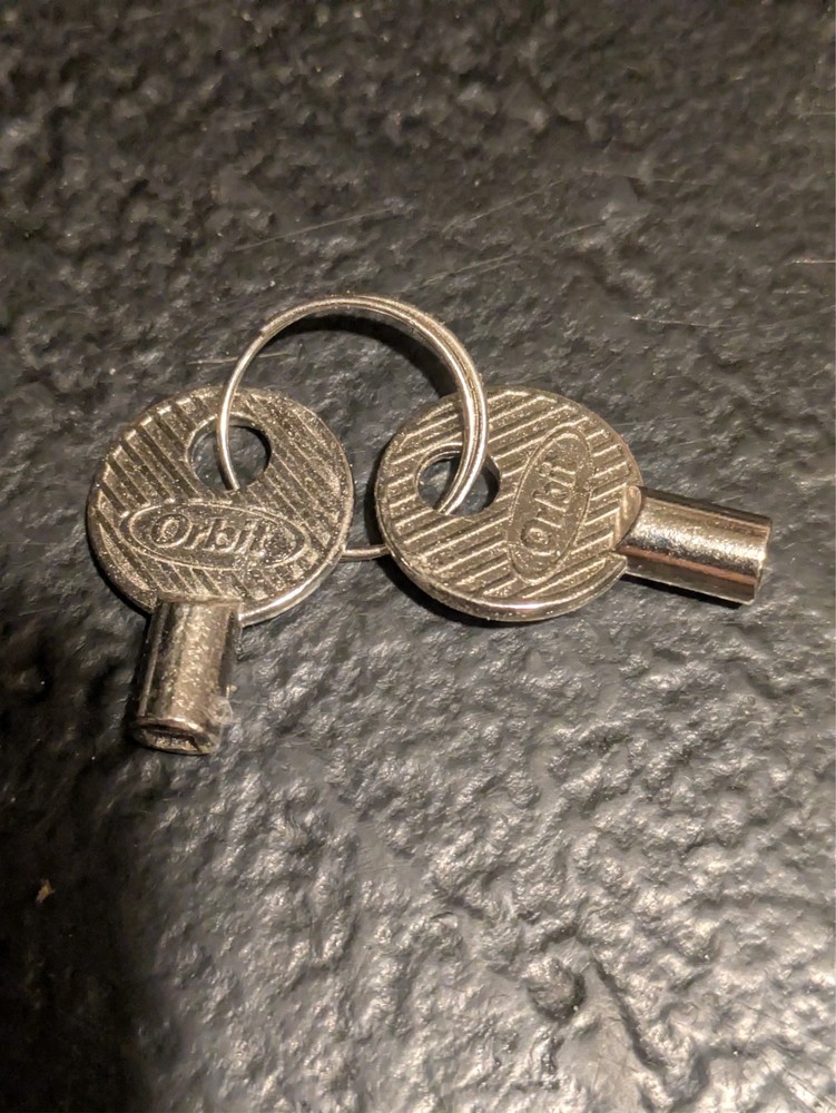 orbit sprinkler system control box keys