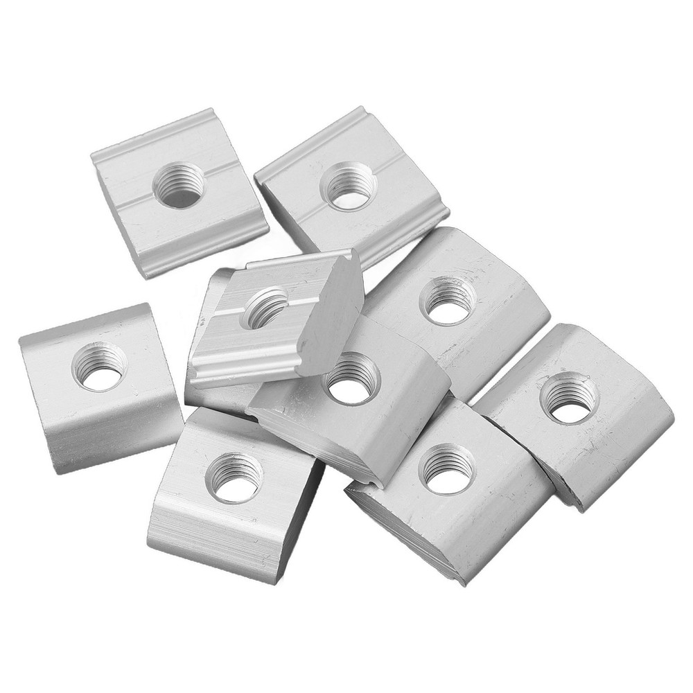 10 X Aluminum Solar Panel Mounting Brackets Clamp For Framed Panels PV Bracket