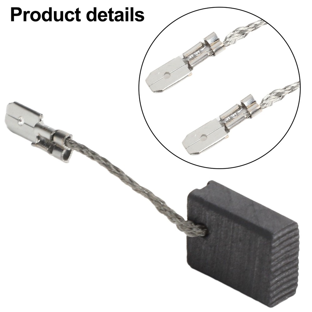 For WEP Series Angle Grinder Compatible Replacement Carbon Brushes Two Pack