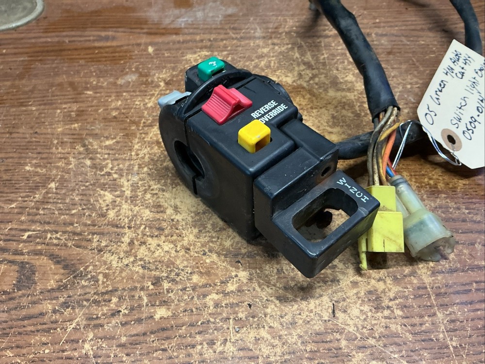 Switch Controls Lights & Engine # 0509-014 Arctic Cat 2005 Green 400 Automatic