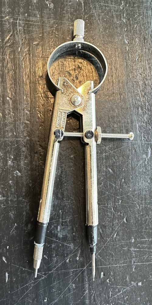 Vintage Bow Compass Made In Taiwan
