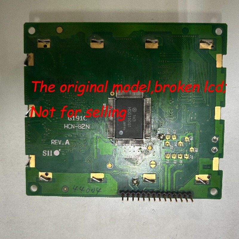 Compatible Replacement For G191C HCN-82N REV.A SII LCD Screen