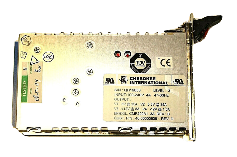 CMP200A1 CHEROKEE CPCI POWER MODULE100-240 V 4 A 47-63 Hz