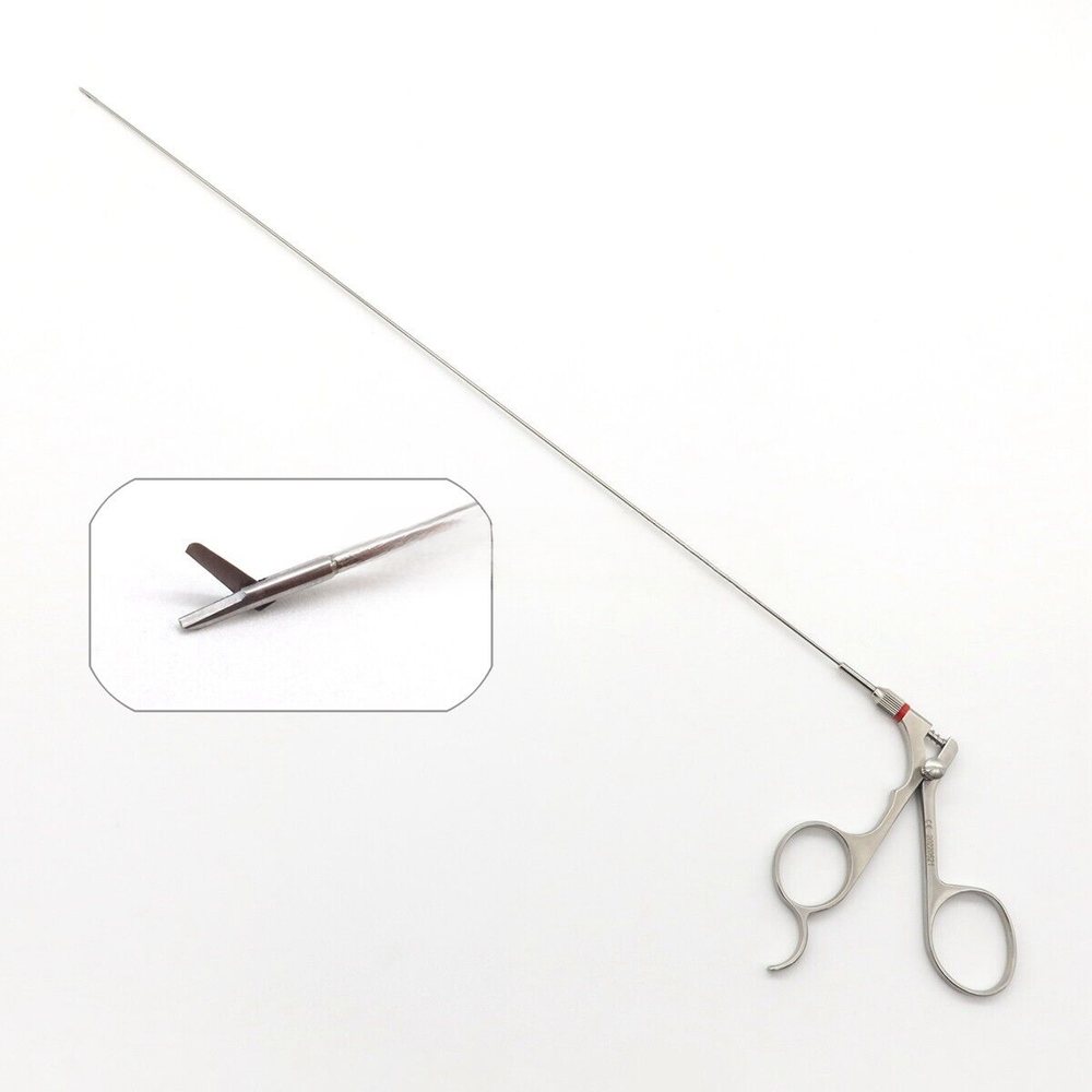 5 fr x 370 mm Single Action Semi Rigid Hysteroscopy Scissors Laparoscopic Forcep