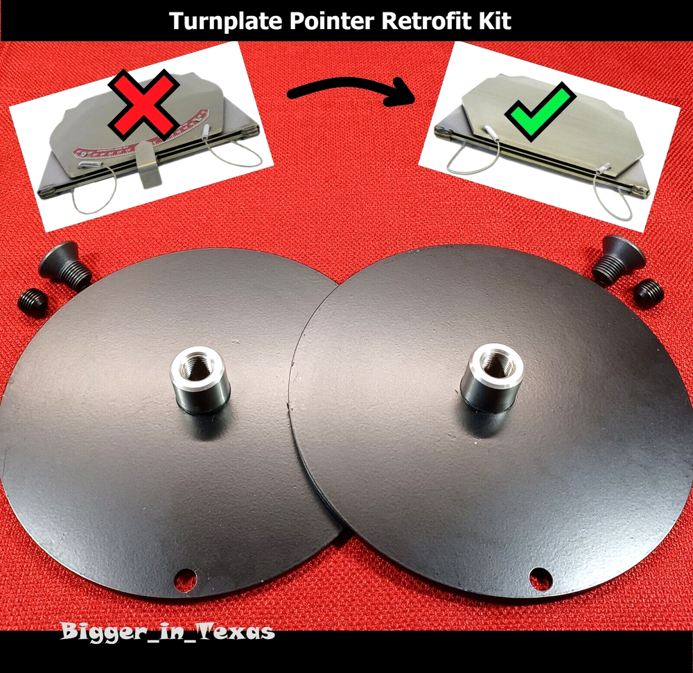 Turnplate Pointer Retrofit Kit for 14" Hunter Alignment Turnplates. Repair Kit