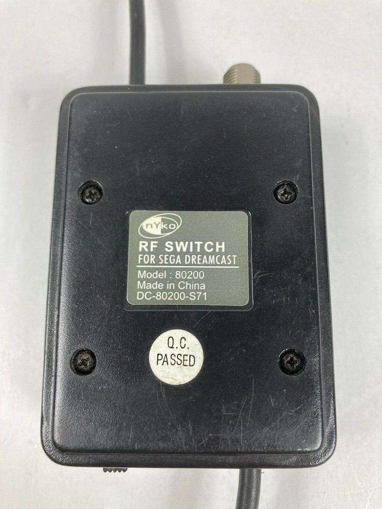 Nyko RF Switch 80200 for Sega Dreamcast - FAST SHIP
