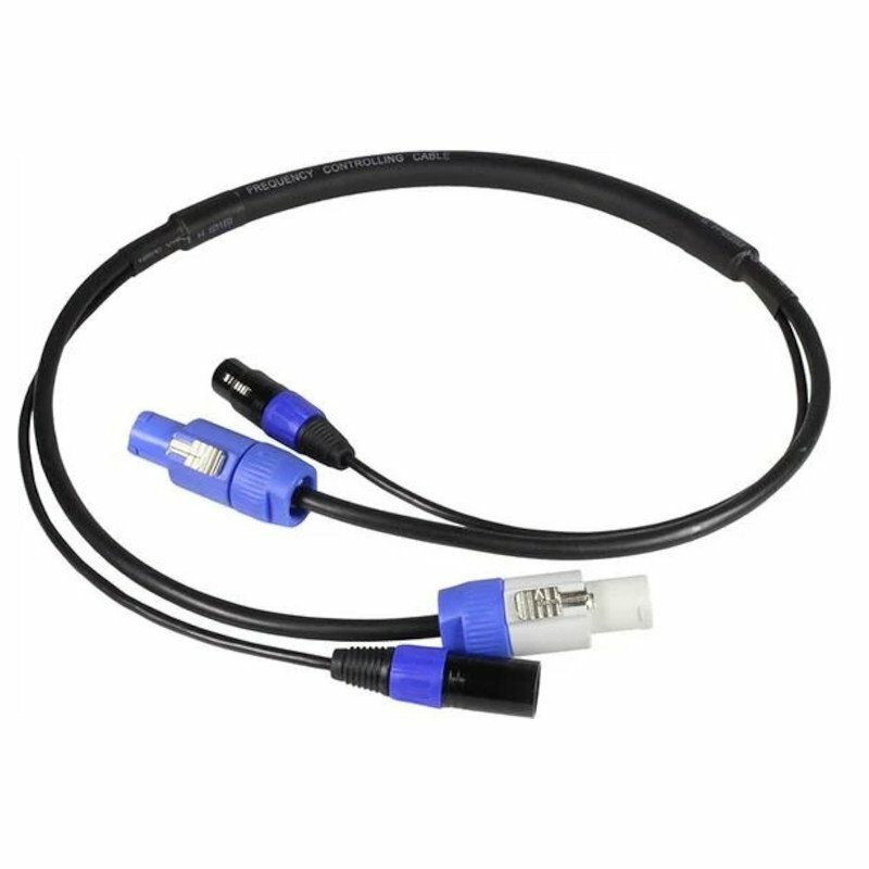 Blizzard DMXPC-3 3' PowerCON and 3-pin DMX Combo Cable