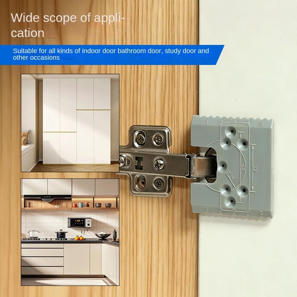 Door Hinge Cut Out Tool Accurate Precision Magnetic Tool