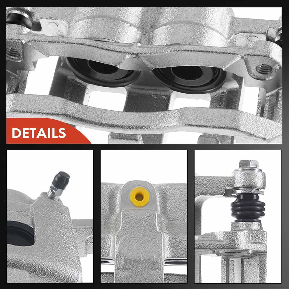 Disc Brake Caliper Assembly with Bracket Compatible with Select Ford and Mercury