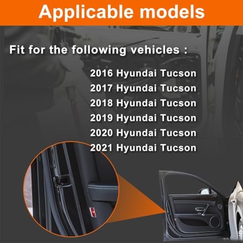 Door Lock Actuator Compatible with 2016-2021 Tucson Rear Driver Left Side