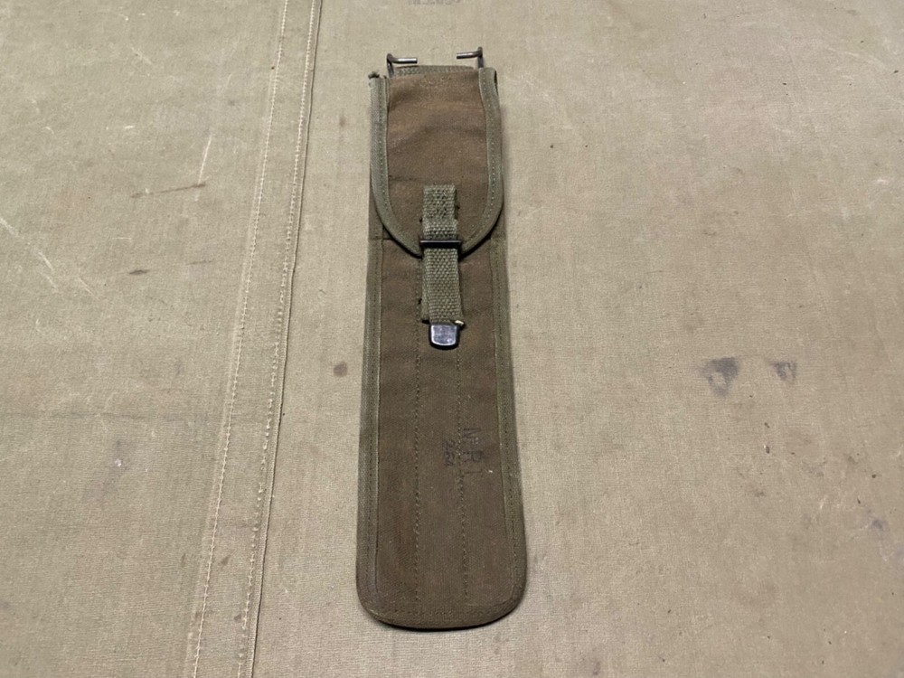 ORIGINAL POST WWII US ARMY M1 GARAND RIFLE CLEANING ROD CARRY CASE-OD#7