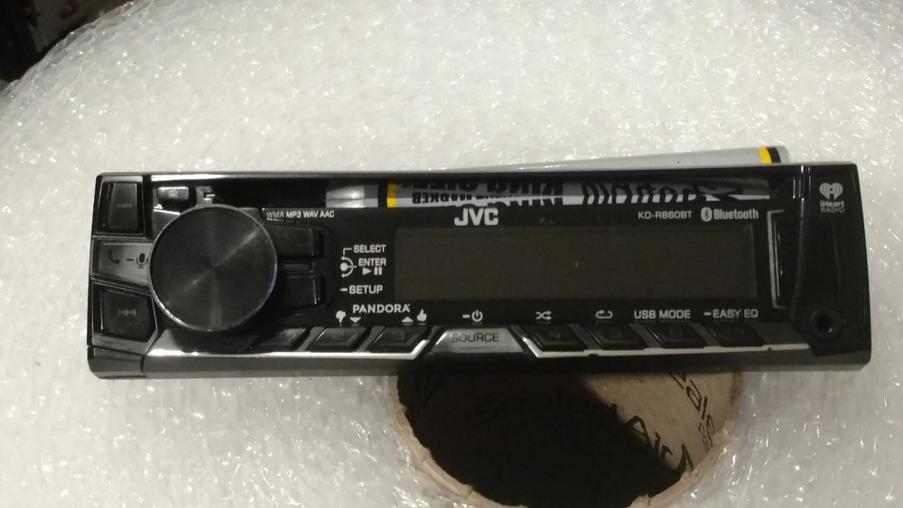 JVC KD-R806BT FACEPLATE ONLY TESTED