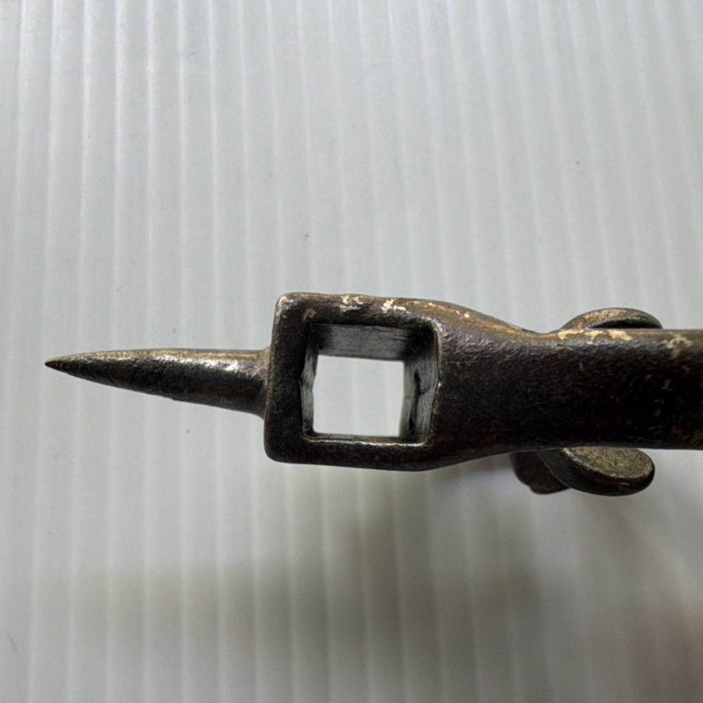 Vintage Blacksmithing Hardy Tool with Removable Swages