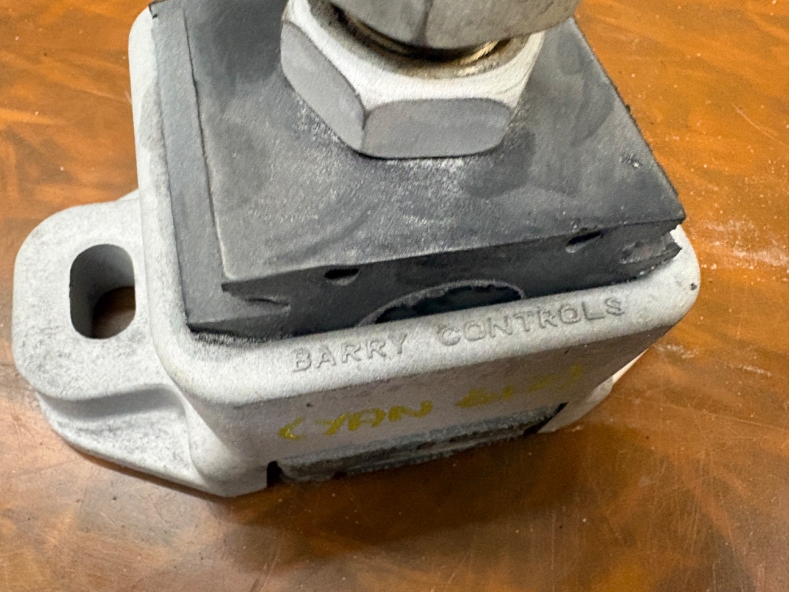 YANMAR 6LY3-ETP VIBRATION DAMPNER FLEXABLE MOUNTING SUPPORT #119773-08300...