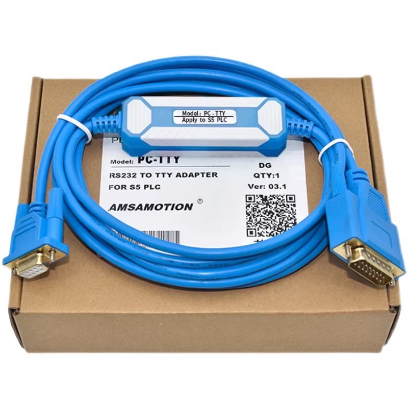 1X For  S5 series PC-TTY data line 6ES5734-1BD20  PLC programming cable