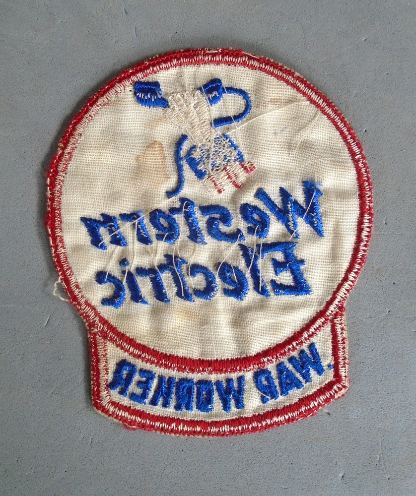 WWII Western Electric War Worker patch