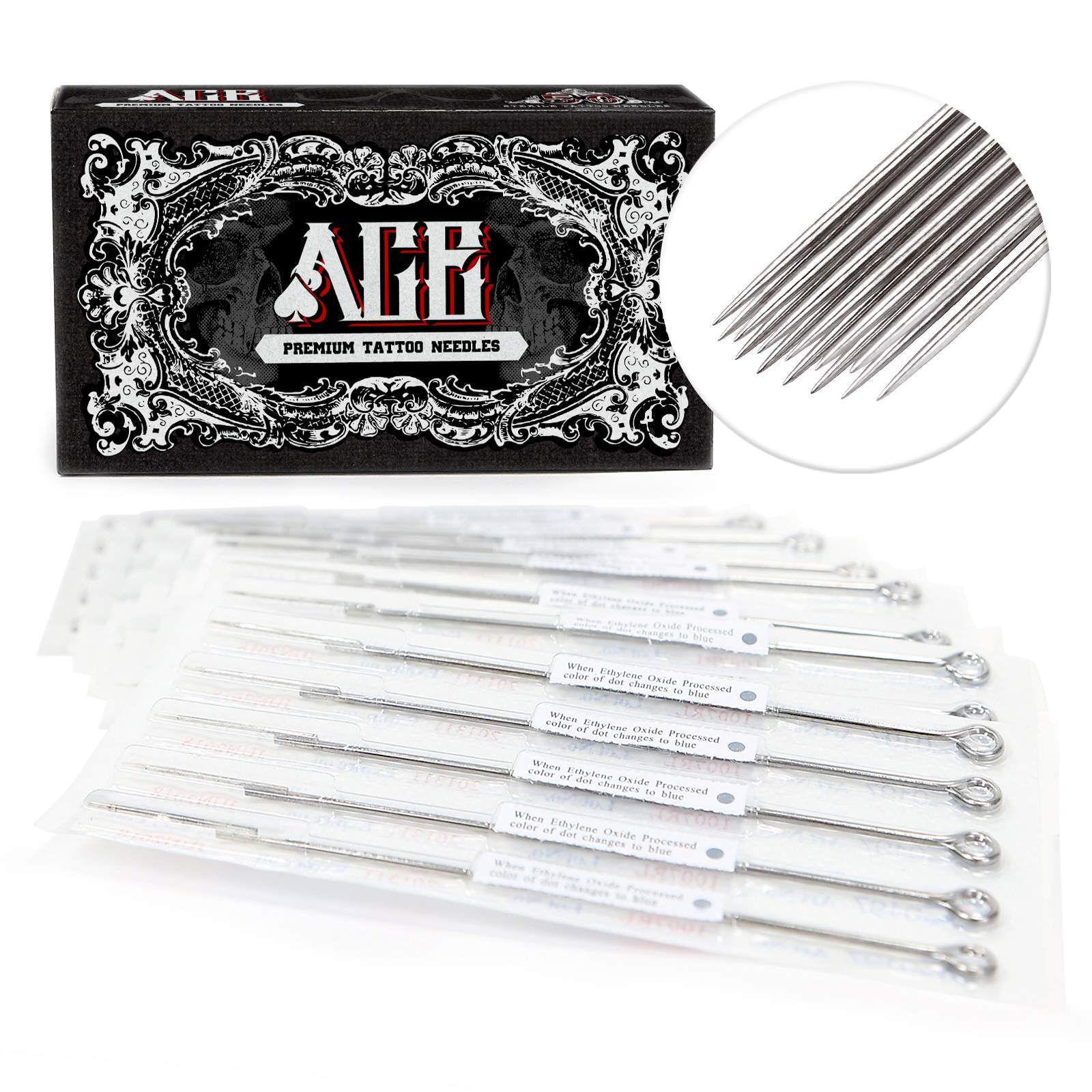 50 Box Pre-made Sterile Tattoo Needles