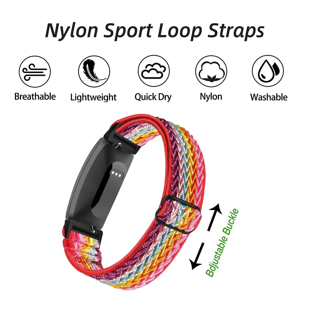 Elastic Watch Bands Replacement Compatible with Fitbit Inspire 3/Fitbit Inspi...