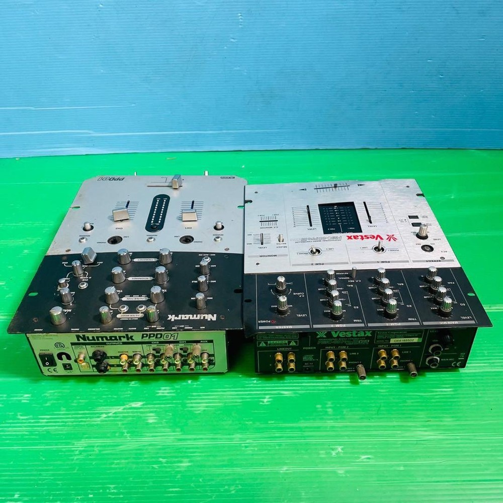 VESTAX PMC-05 Pro III DJ Mixer with Numark PPD01 Controller Combo