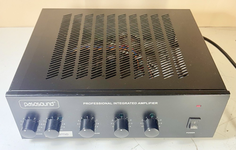 PASO-SOUND P30BGM Professional Integrated Amplifier