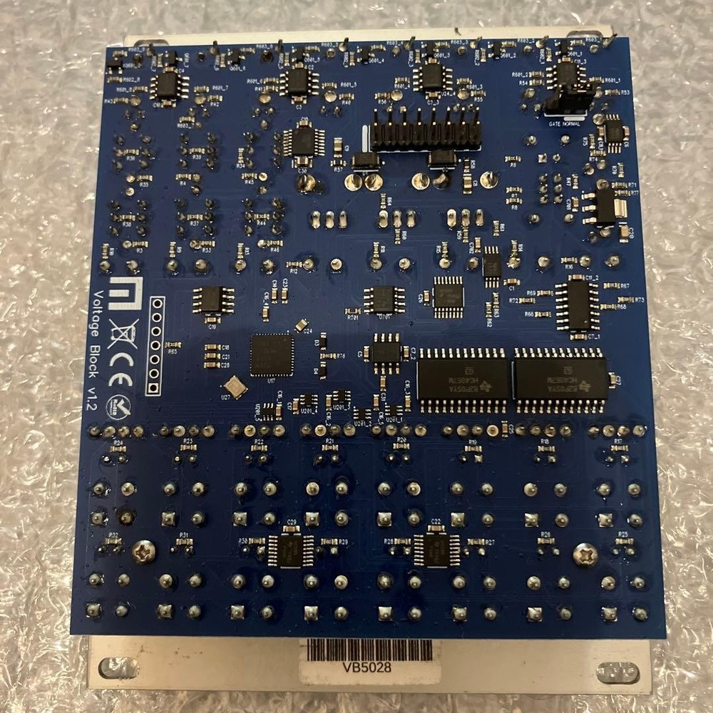 Malekko Voltage Block Eurorack CV Sequencer Module Tested Working from japan