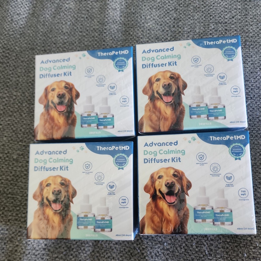 Therapet MD Advanced Dog Calming Diffuser Refills 2 Pack x4 8 total refills