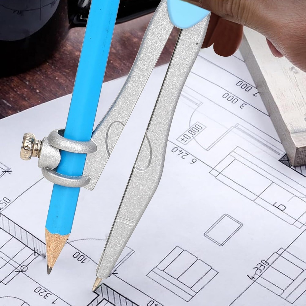 Compass Geometry Tool Geometry Set Drafting Drawing Compass and Protractor Set