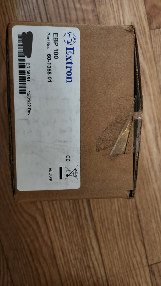 Extron EBP 100 ﻿eBUS 60-1388-01
