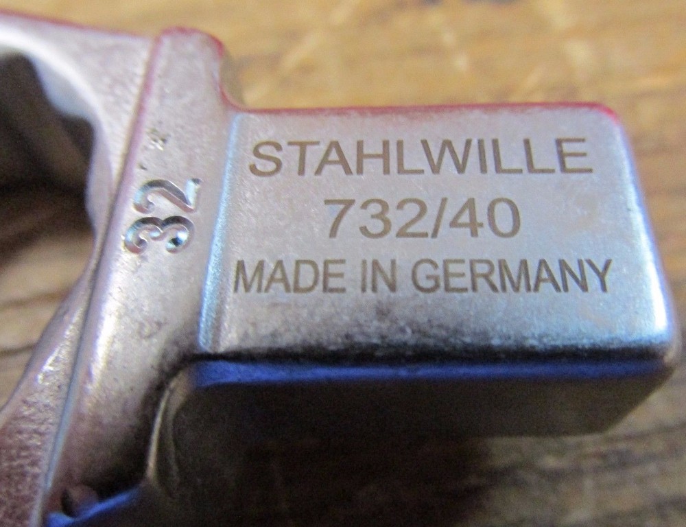 Stahlwille 58224032 32mm Ring Insert Tool 732/40 SW