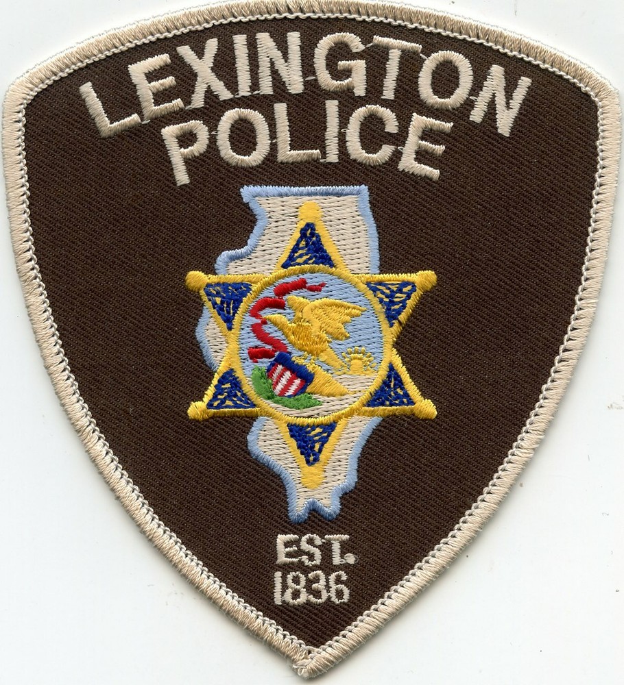 LEXINGTON ILLINOIS IL POLICE PATCH