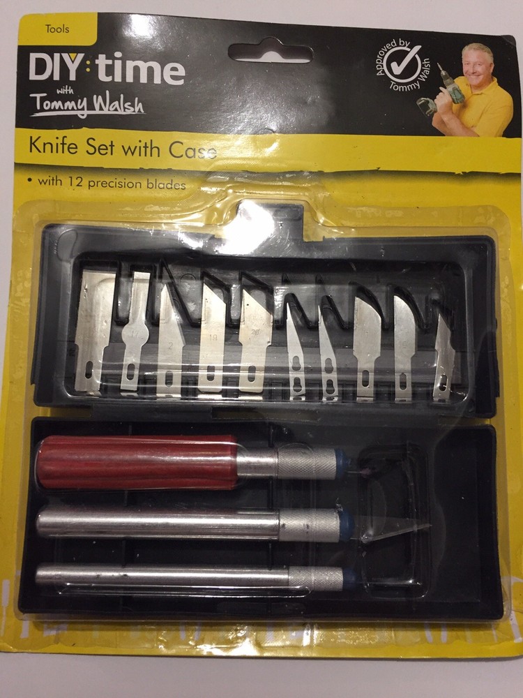 2 X 13 PCS HOBBY CRAFT MULTI FUNCTION KNIFE BLADE KIT PRECISION TOOLING DYI SETS