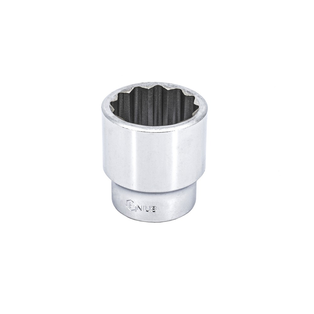 Genius Tools 3/4" Dr. 2" Hand Socket (12-Point) (CR-Mo) - 675264