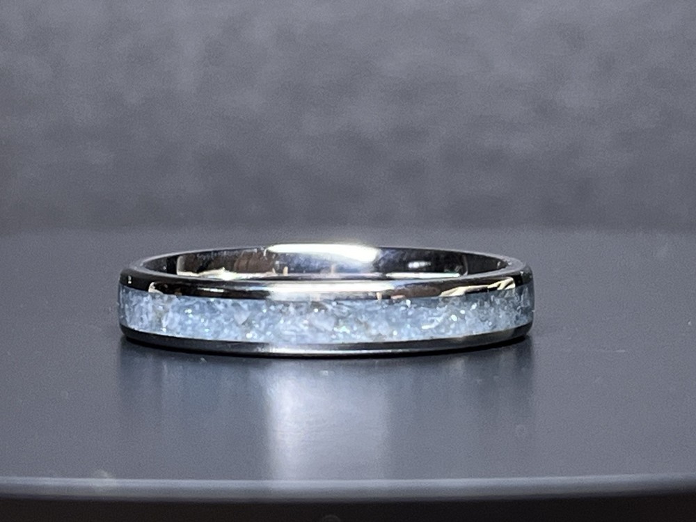 Handcrafted Chalcedony Crystal Ring Healing