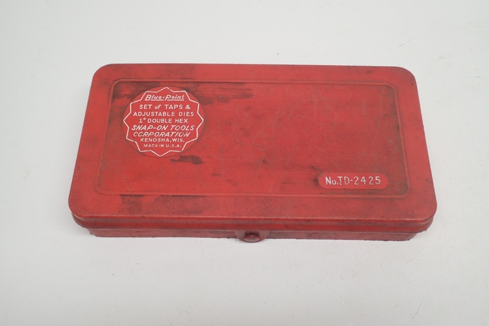 Snap on blue point TD2425 tap and die set (Missing components)