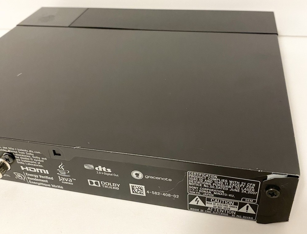 Sony BDP-S3700 Blu-ray Disc DVD Player w/ Remote Control